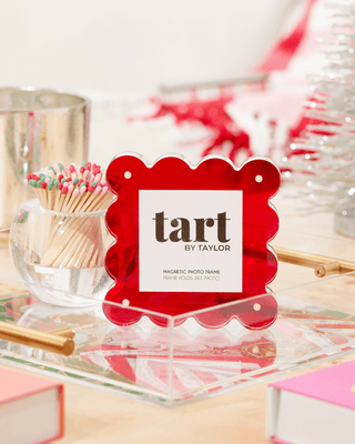 Red Mini Acrylic Picture Frame - obligato