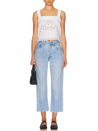 Relaxed Undone Hem Straight Jean - obligato