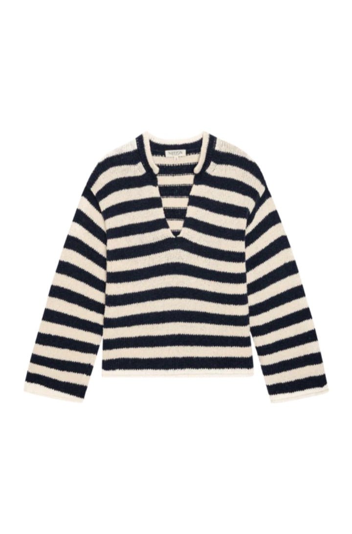 Renata Popover Marine Stripe - obligato