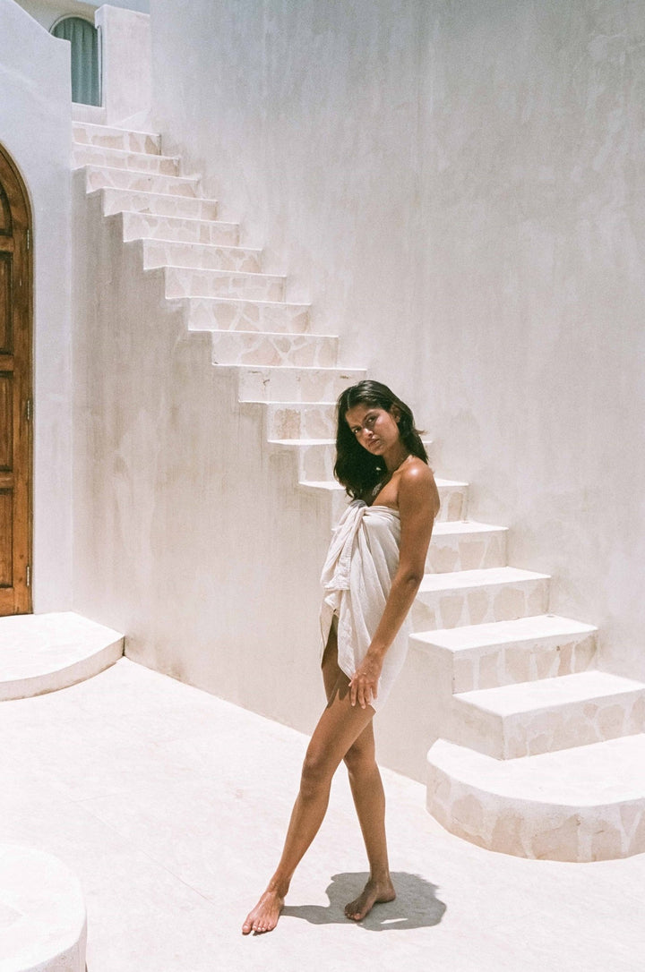 Rincon Natural Shell Pendant Necklace - obligato