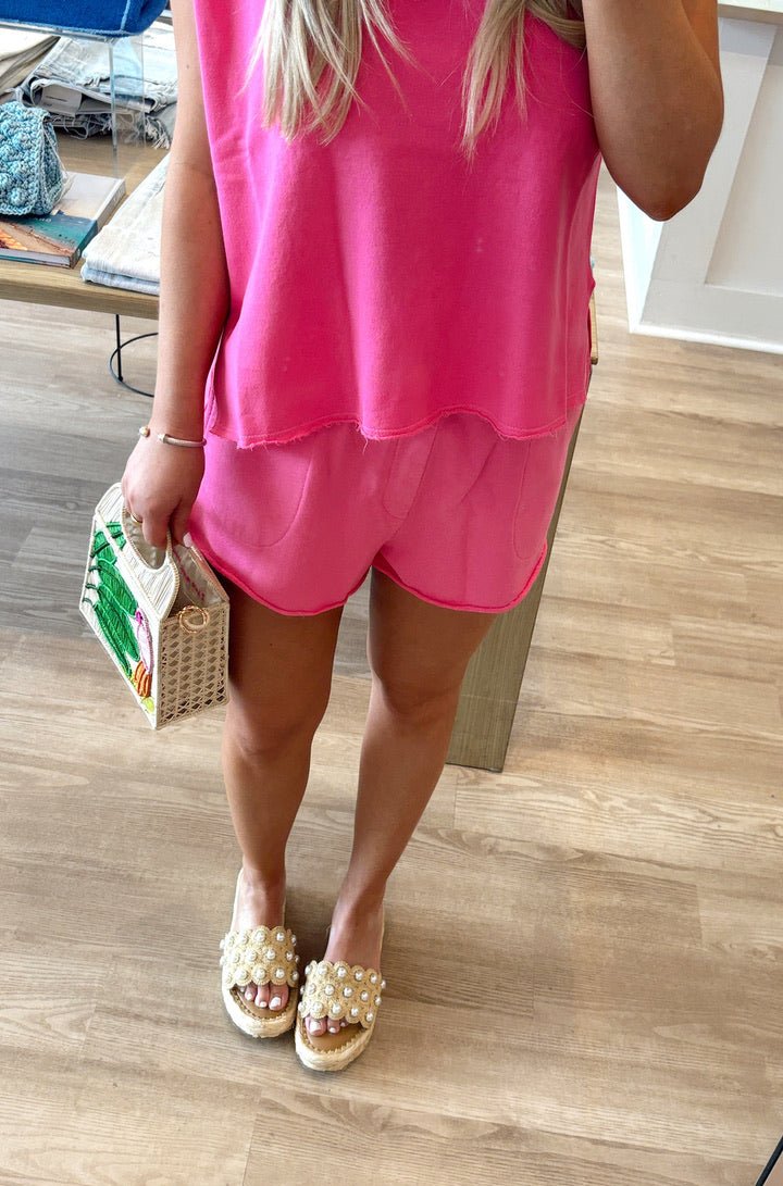 River Shorts in Pink - obligato