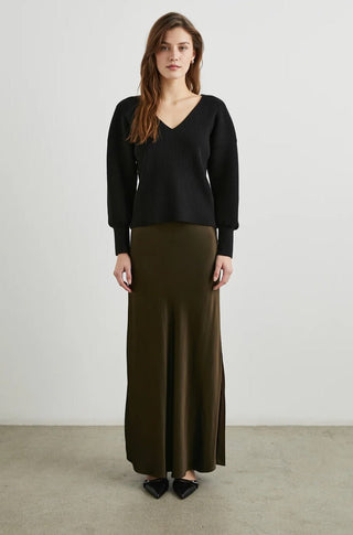 Romina Skirt in Dark Moss - obligato