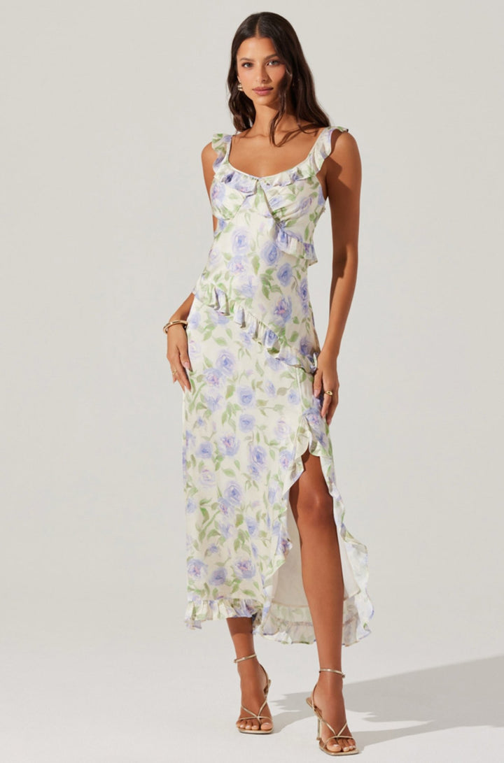 Rosalina Dress in Lavender Floral - obligato