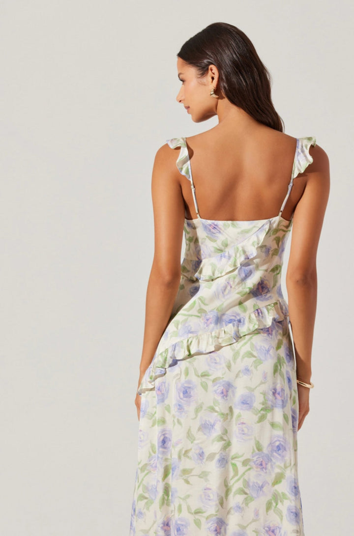 Rosalina Dress in Lavender Floral - obligato