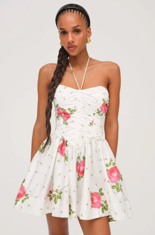 Rosebud Corset Mini Dress - obligato