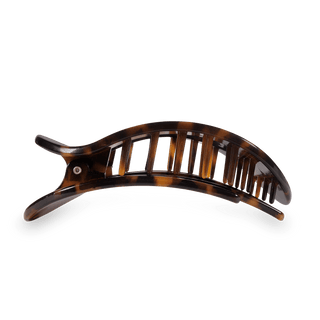 Round Flat Hair Clip | Large | Tortoise - obligato