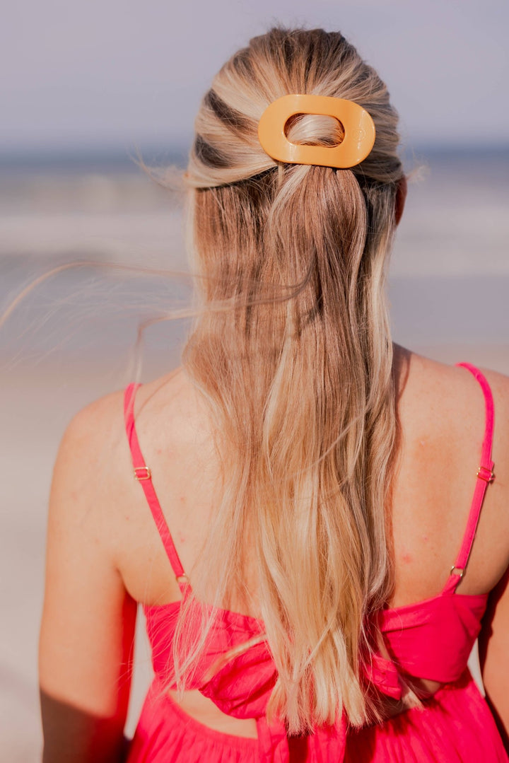 Round Flat Hair Clip | Small | Mango for it! - obligato