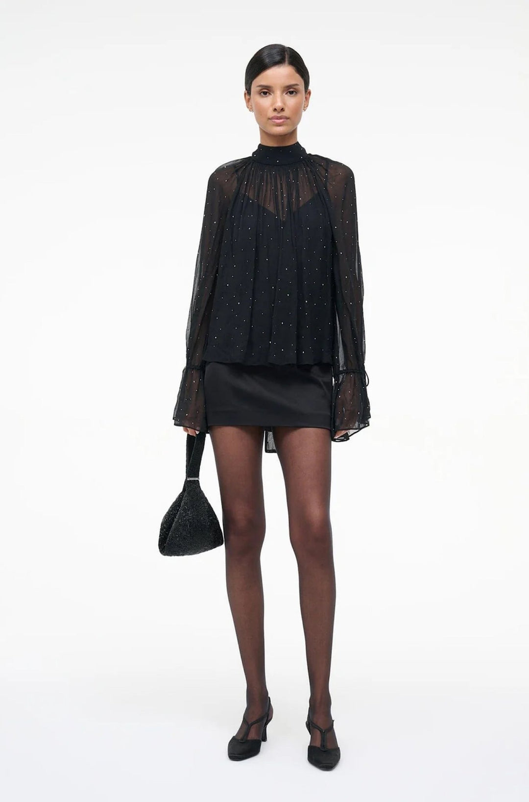 Roux Top in Black - obligato