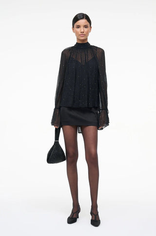 Roux Top in Black - obligato