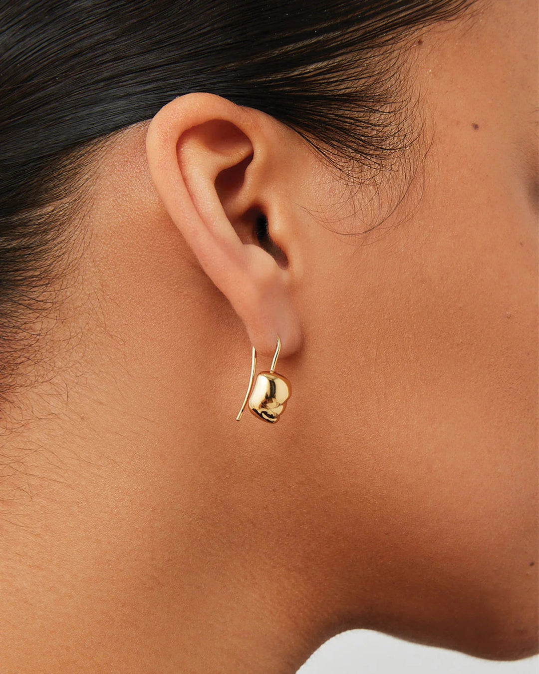 Rue Drop Earrings in Gold - obligato