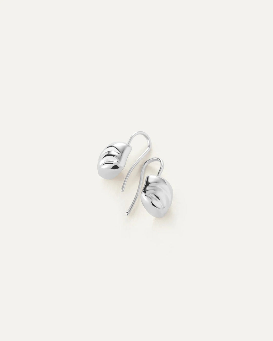 Rue Drop in Earrings in Silver - obligato