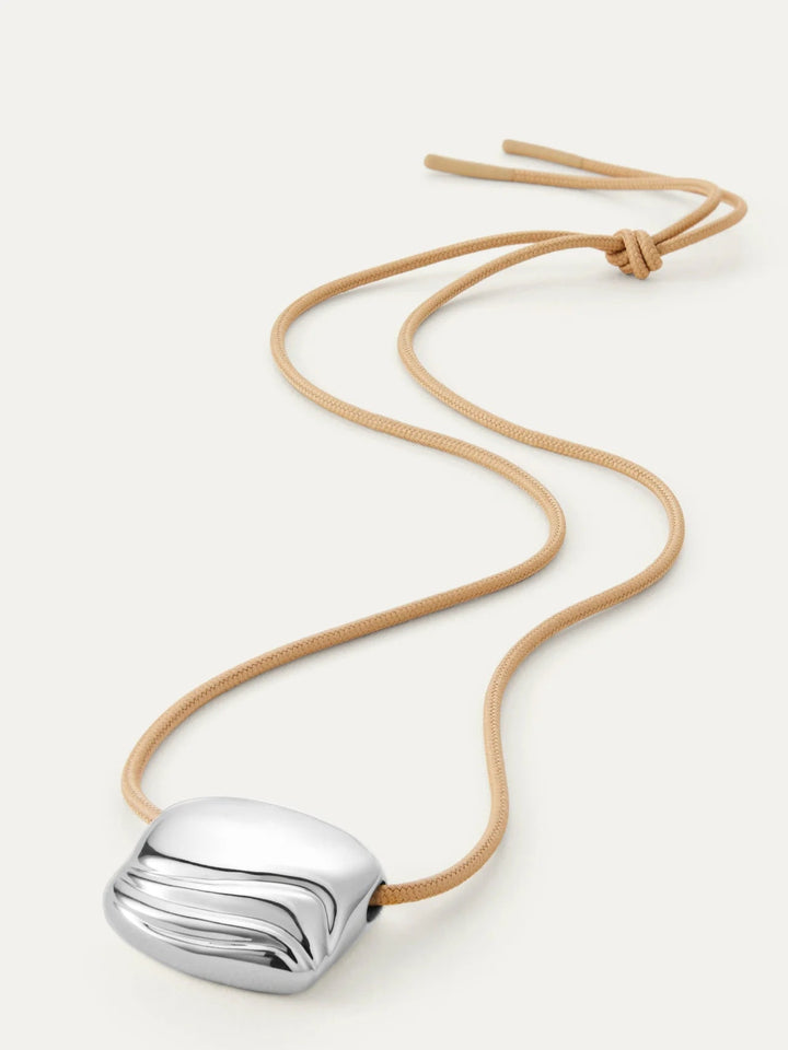 Rue Rope Necklace in Silver - obligato
