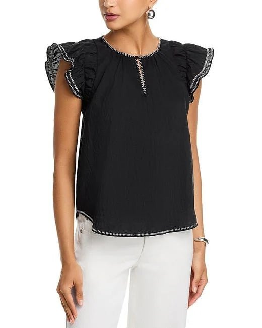 Sable Blouse in Black - obligato