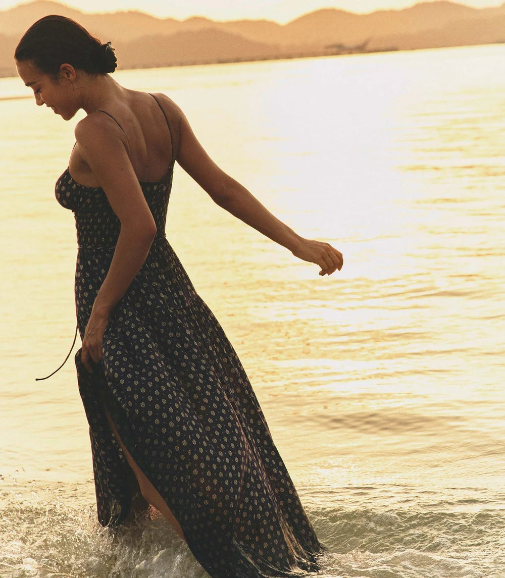 Safia Dress in Mulberry - obligato
