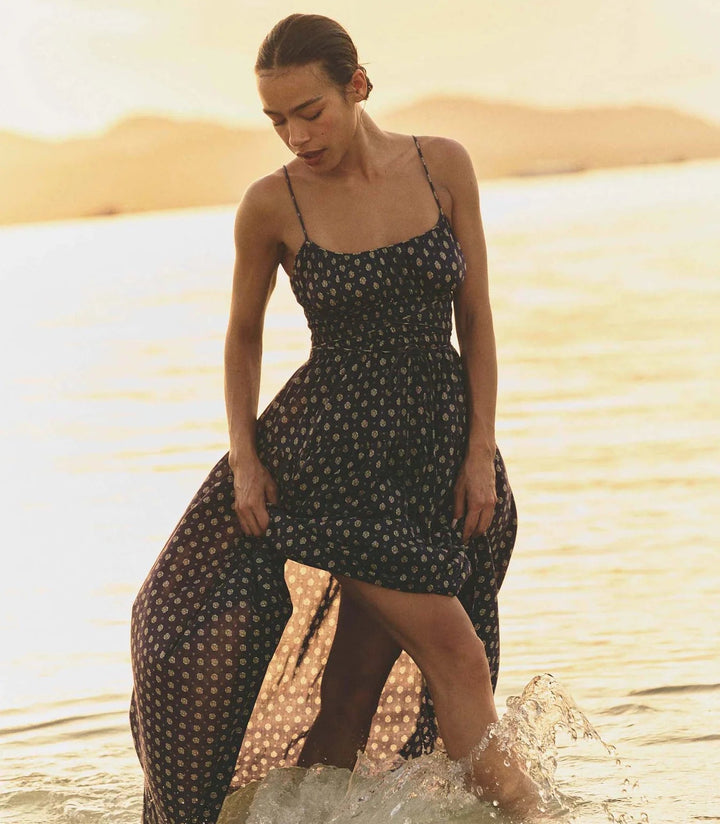 Safia Dress in Mulberry - obligato