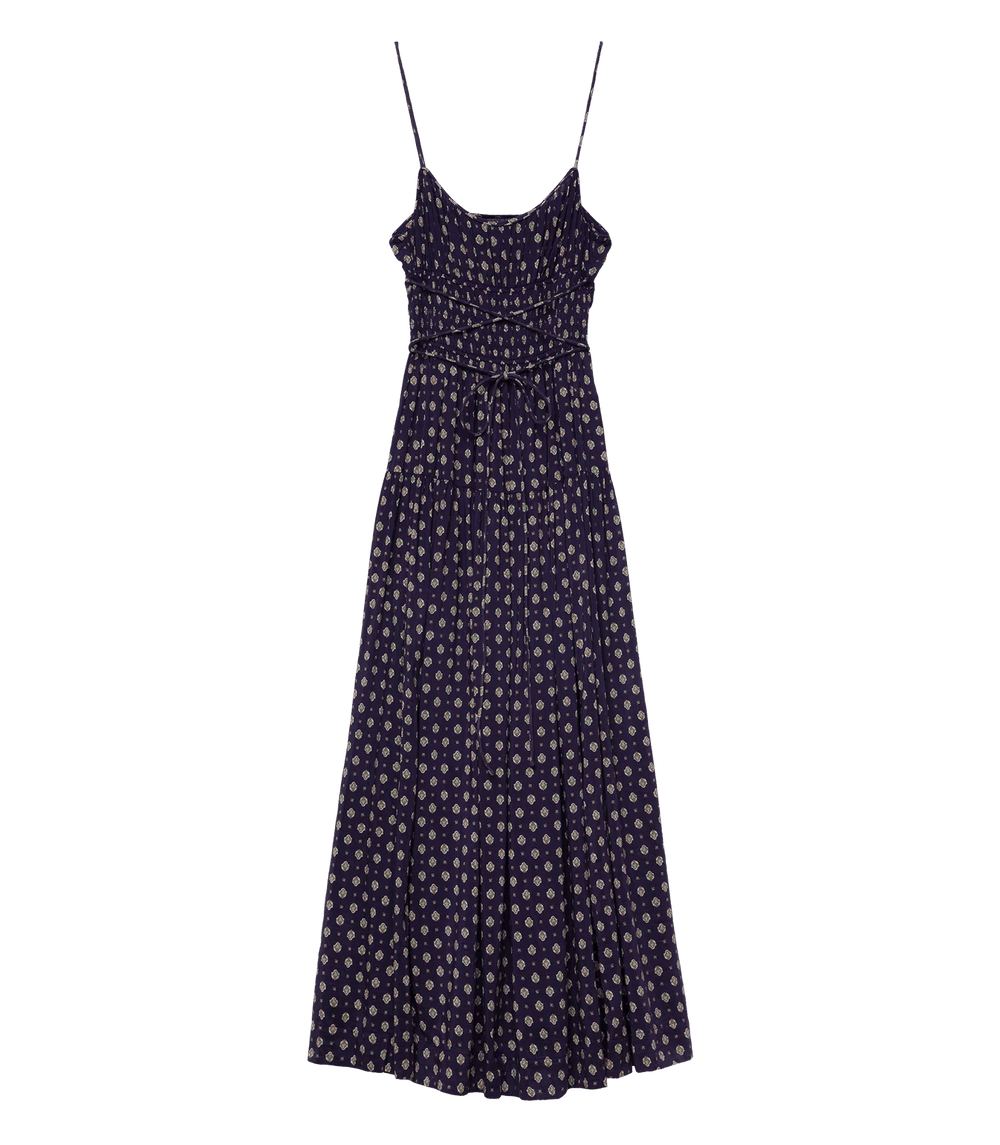 Safia Dress in Mulberry - obligato