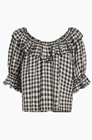 Samara Gingham Top - obligato