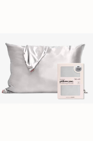 Satin King Pillowcase - Silver - obligato