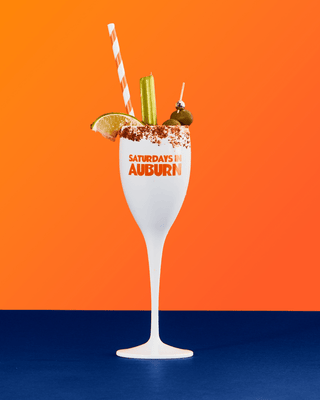Saturdays In Auburn Champagne Flute - obligato