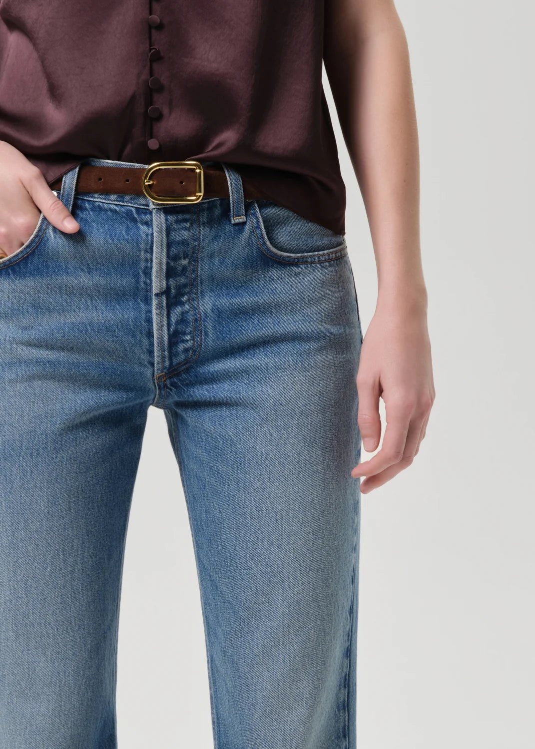 Savannah Cigarette Jean in Patina - obligato
