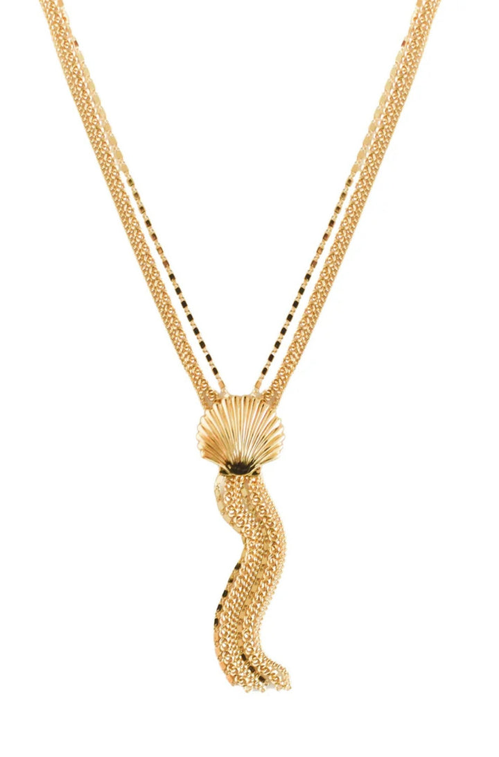 Scallop Shell Lariat - obligato