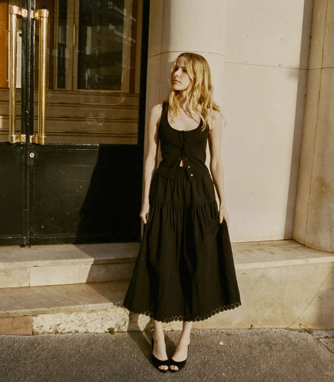 Sebastian Skirt in Black - obligato