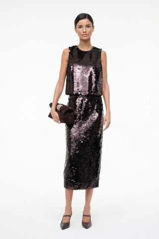 Seraphina Top in Espresso - obligato