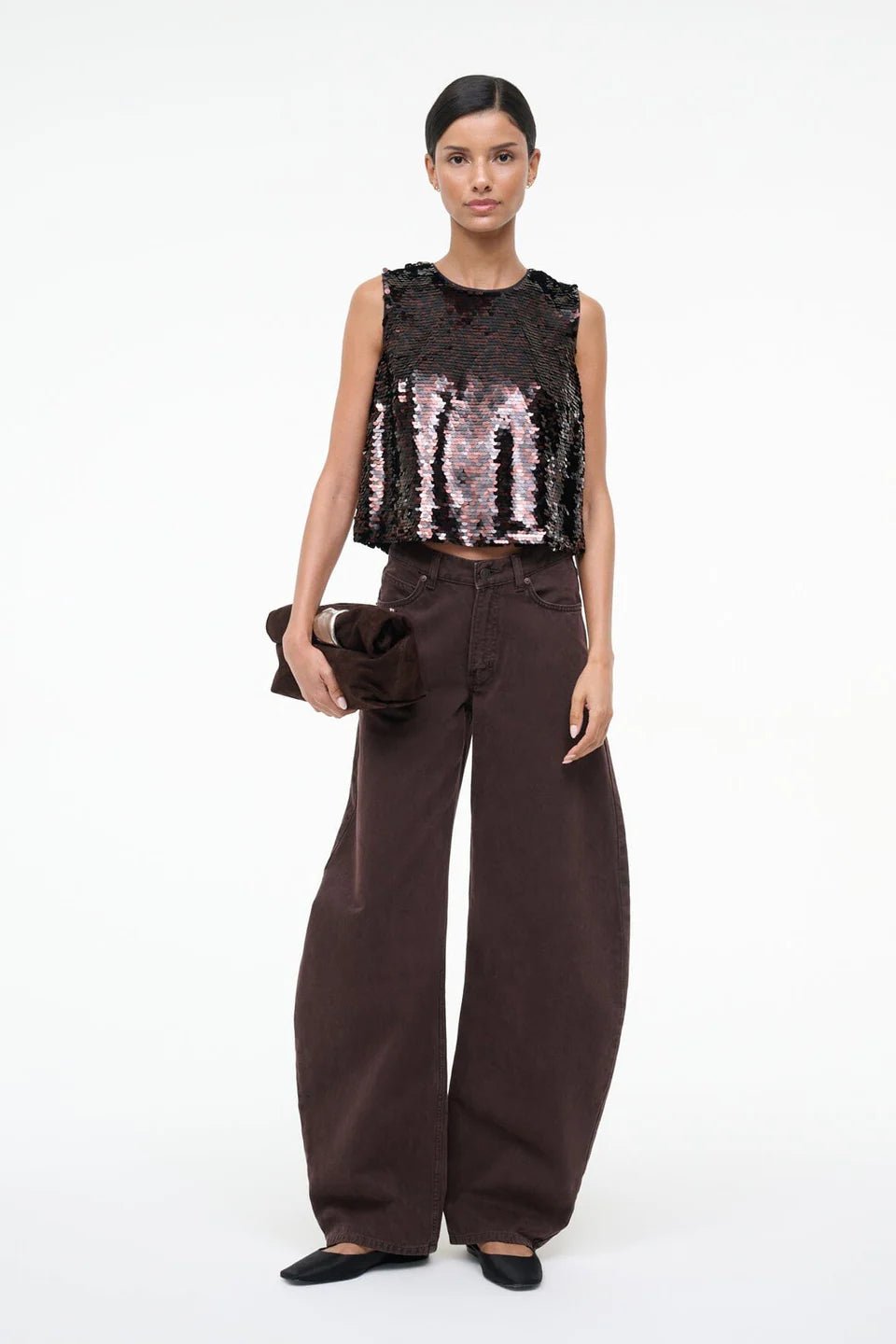 Seraphina Top in Espresso - obligato