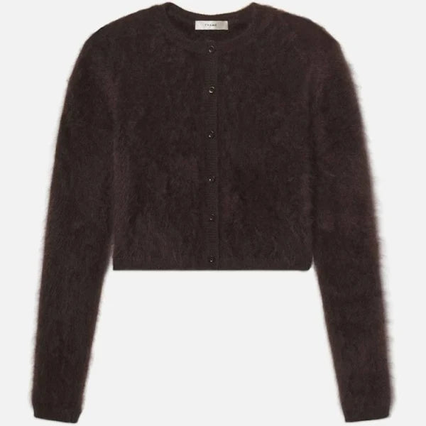 The Teddy Cardi in Coffee