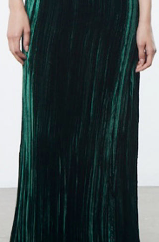 Silk Textured Velvet Tank Dress - obligato