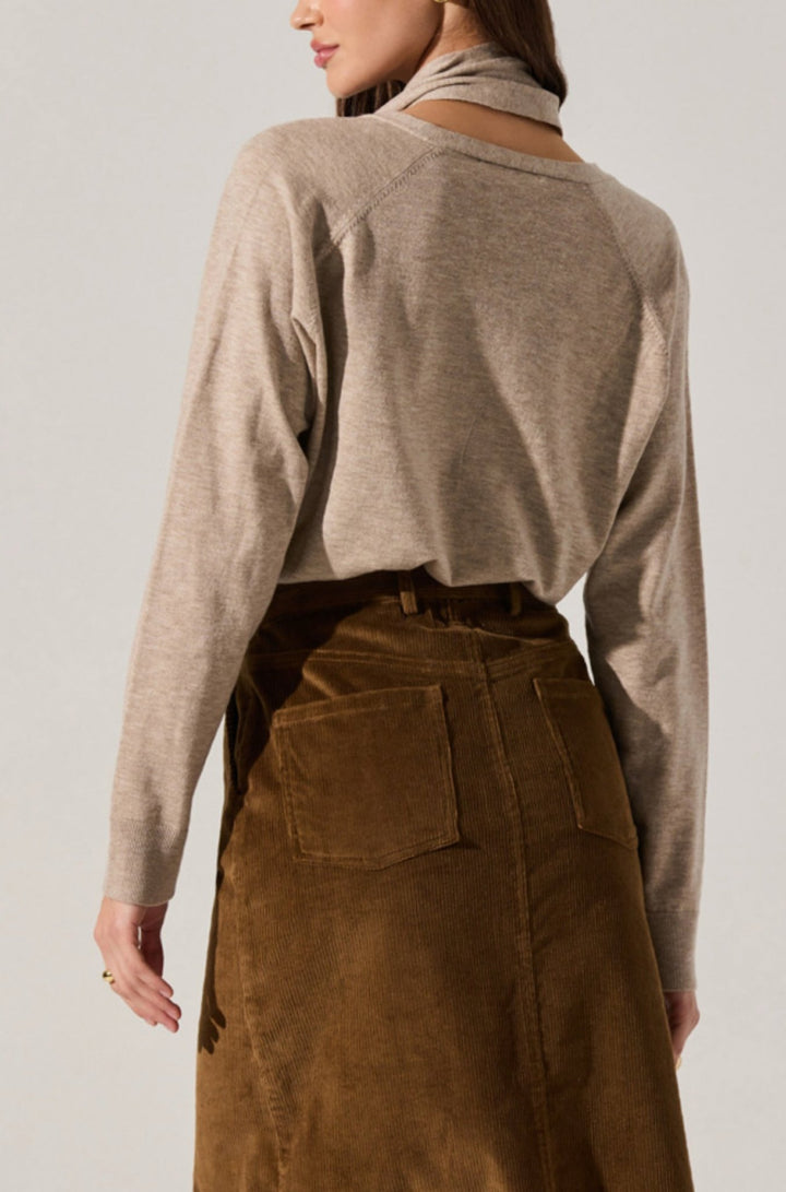 Silvana Sweater in Taupe - obligato