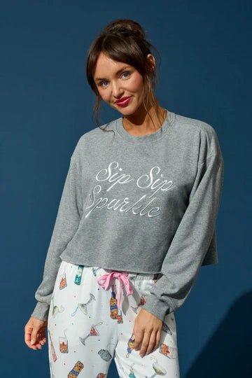 Sip Sip Sparkle Sweatshirt - obligato