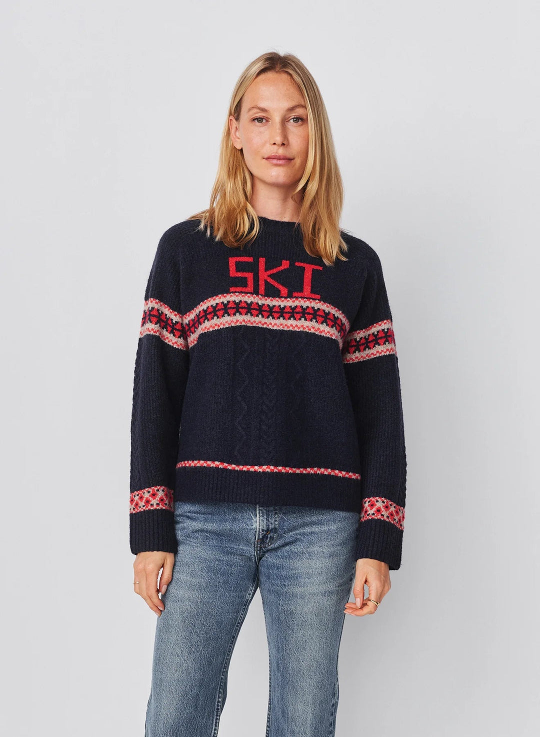 Ski Jacquard Cable Sweater - obligato