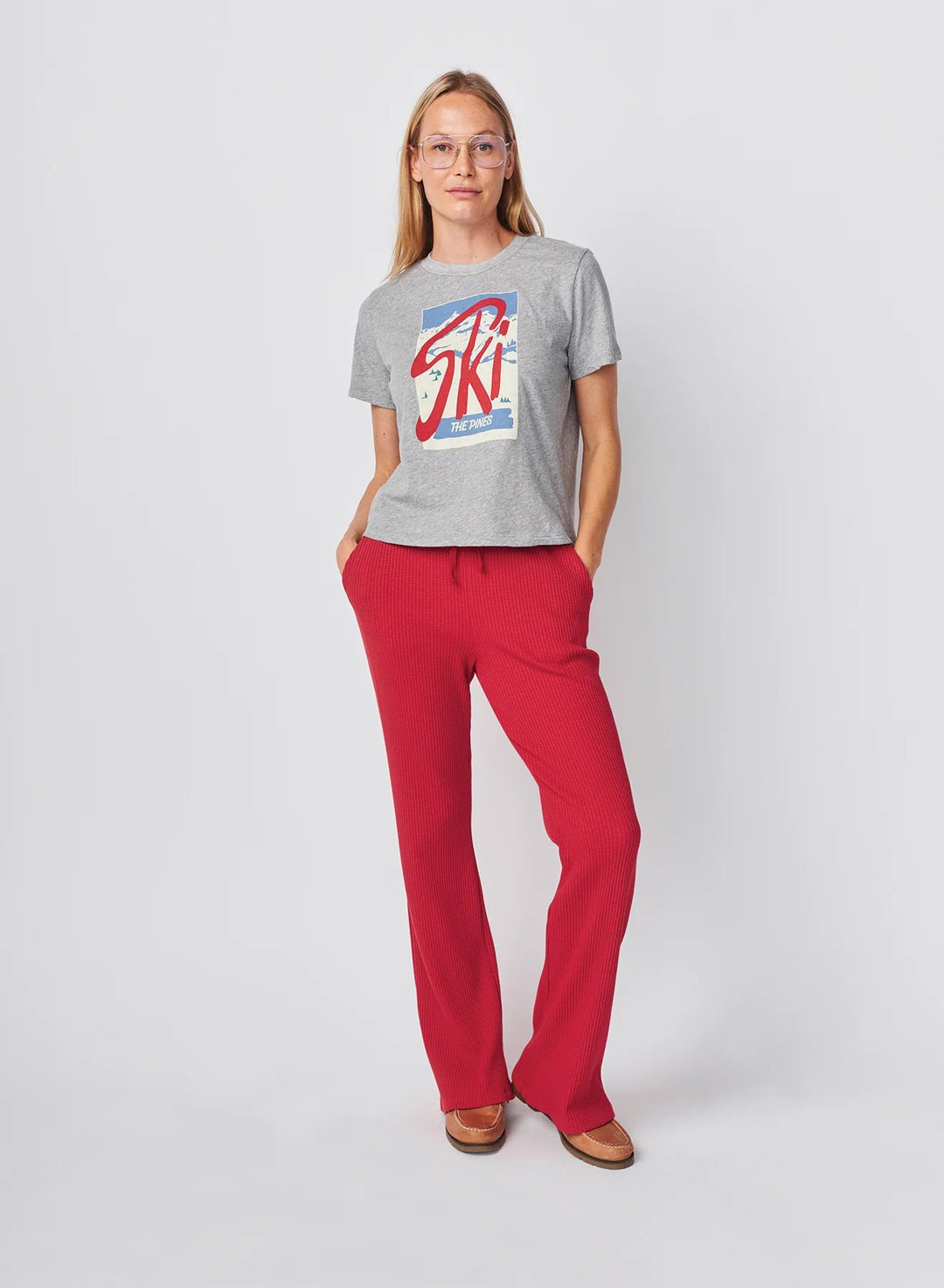 Ski The Pines Boxy Tee - obligato