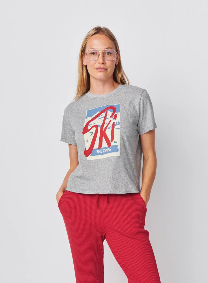 Ski The Pines Boxy Tee - obligato