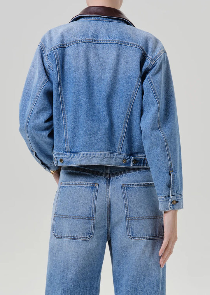 Skylar Denim Jacket In Sunlit - obligato