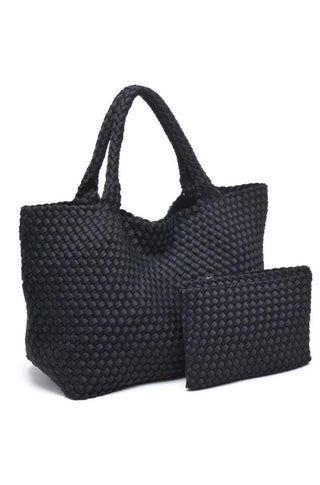 Sky's The Limit - Large Tote in Black - obligato