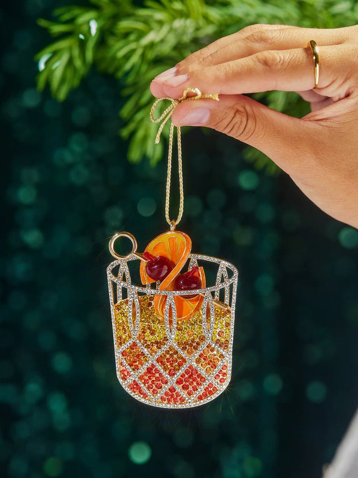 Sleigh - groni Cocktail Ornament - obligato