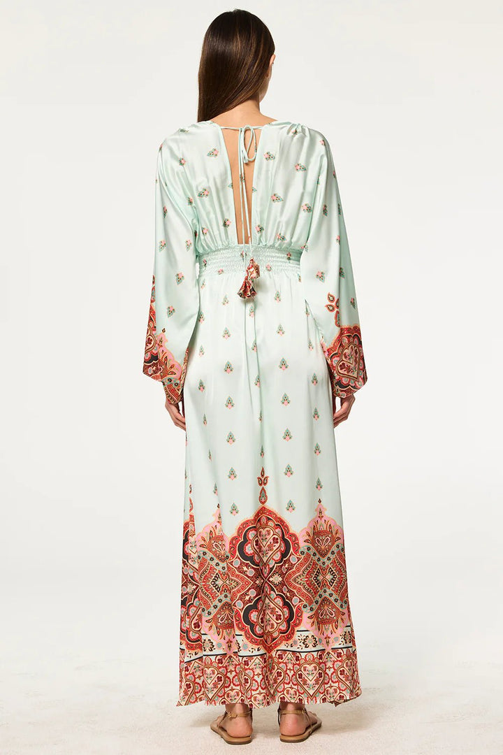 Sloane Dress in Bohemian Border - obligato