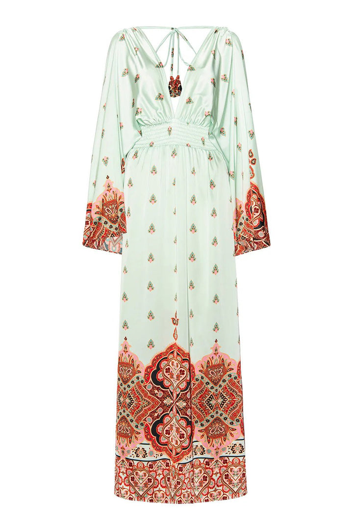 Sloane Dress in Bohemian Border - obligato