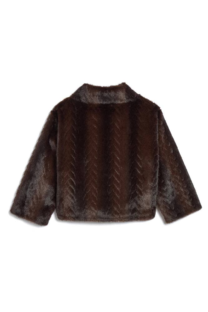 Sloane Pullover Sweatshirt: Chocolate / S - obligato