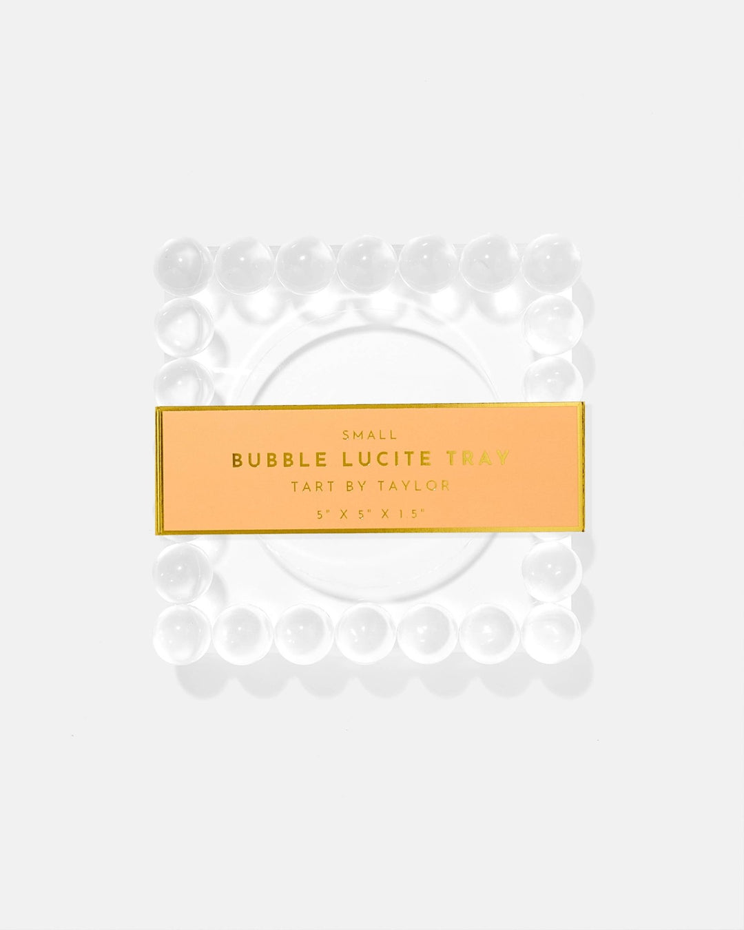 Small Bubble Lucite Tray - obligato