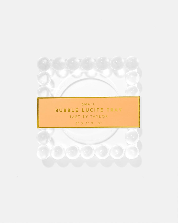 Small Bubble Lucite Tray - obligato