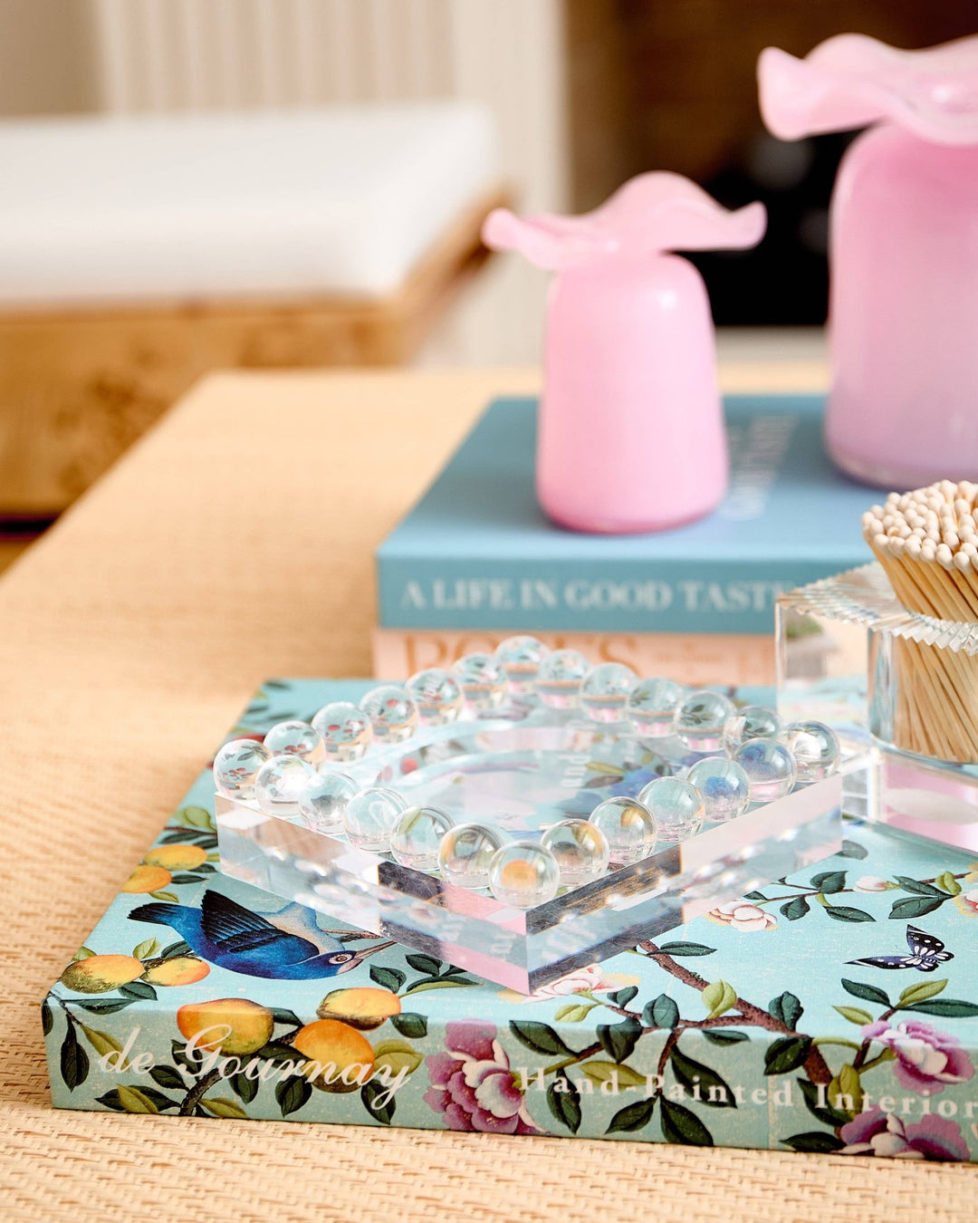Small Bubble Lucite Tray - obligato