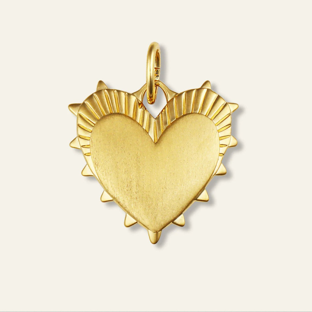 Small Heart of Gold Charm - obligato