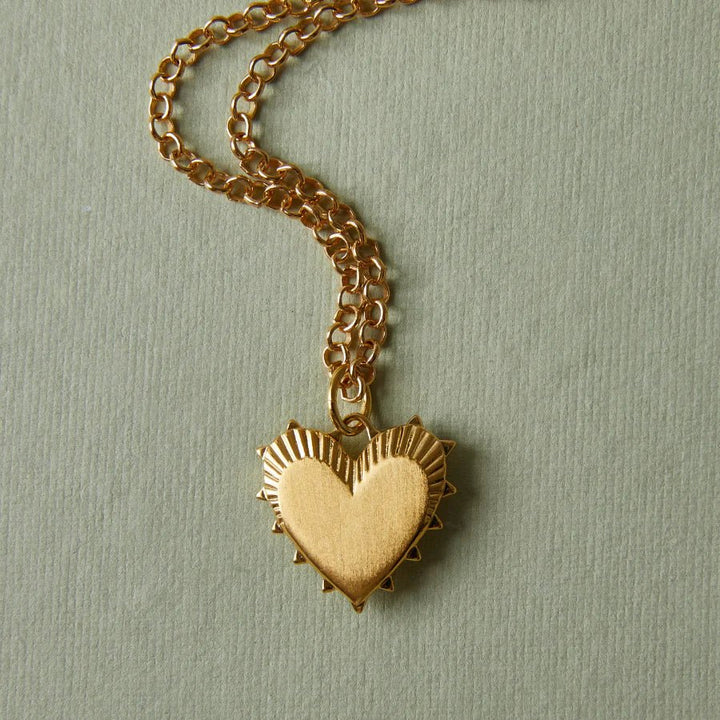 Small Heart of Gold Charm - obligato