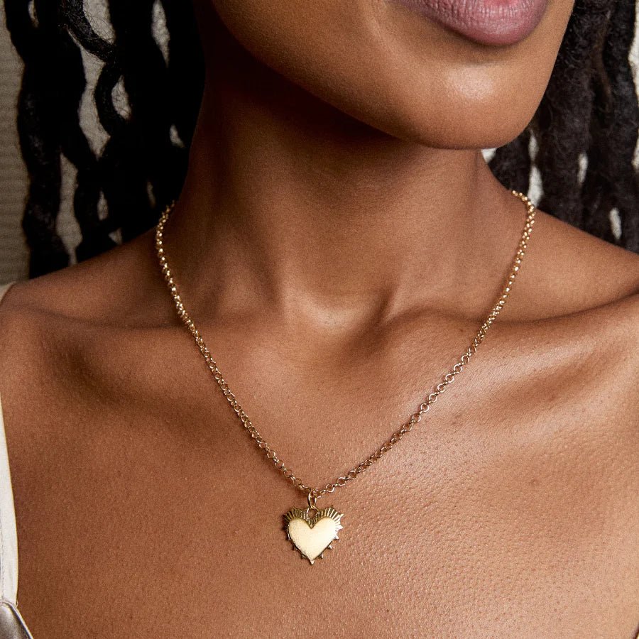 Small Heart of Gold Charm - obligato