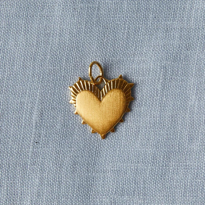 Small Heart of Gold Charm - obligato