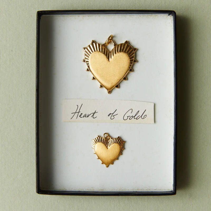 Small Heart of Gold Charm - obligato