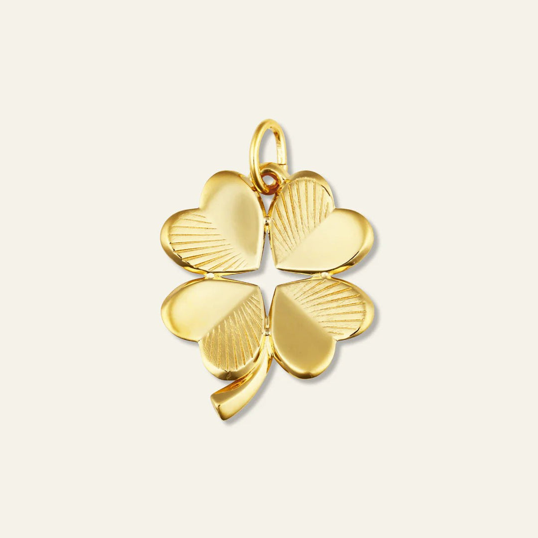 Small Luck and Love Clover Charm - obligato
